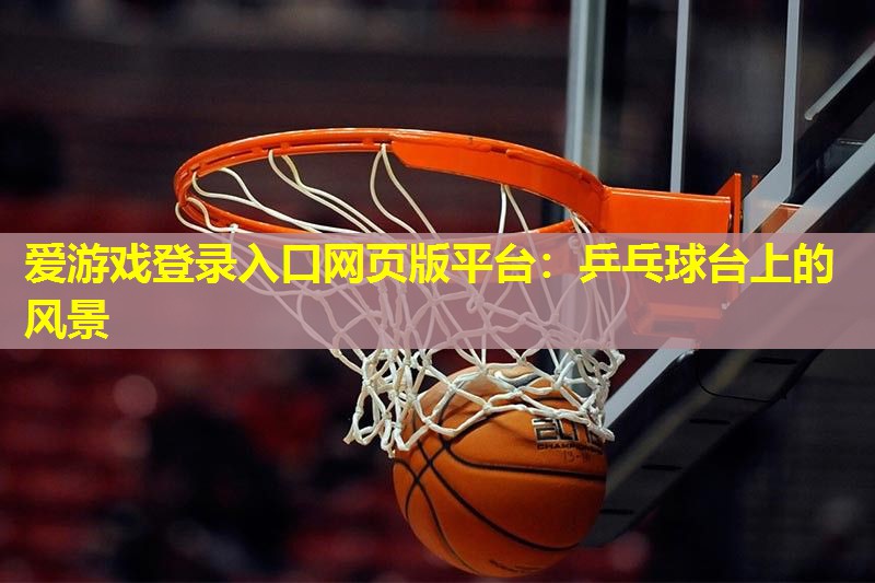 爱游戏登录入口网页版平台：乒乓球台上的风景