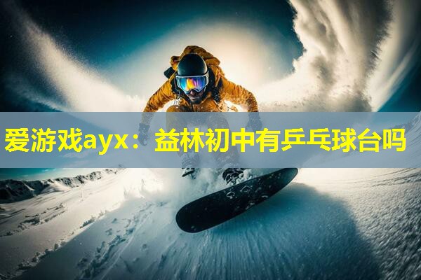 爱游戏ayx：益林初中有乒乓球台吗