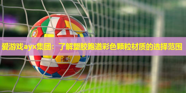爱游戏ayx集团：了解塑胶跑道彩色颗粒材质的选择范围
