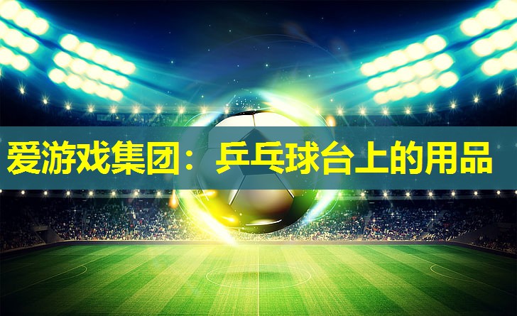 爱游戏集团：乒乓球台上的用品