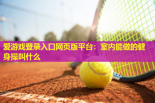 爱游戏登录入口网页版平台：室内能做的健身操叫什么