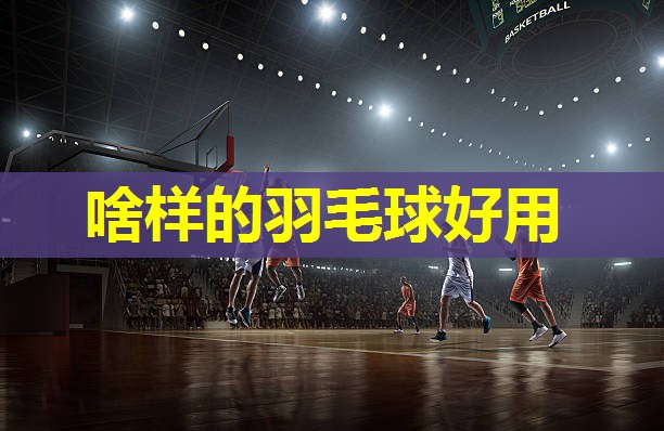 啥样的羽毛球好用