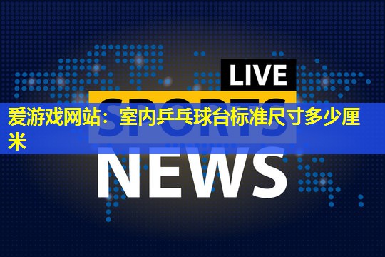 爱游戏网站：室内乒乓球台标准尺寸多少厘米