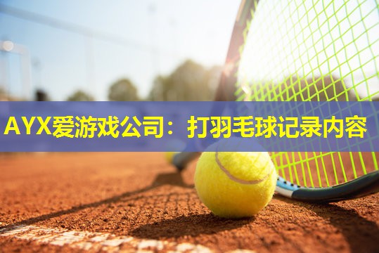 AYX爱游戏公司：打羽毛球记录内容