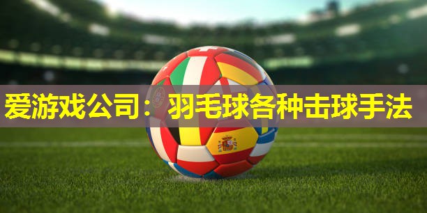爱游戏公司：羽毛球各种击球手法