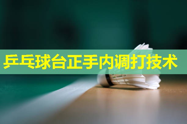 乒乓球台正手内调打技术 乒乓球台正手内调打技术