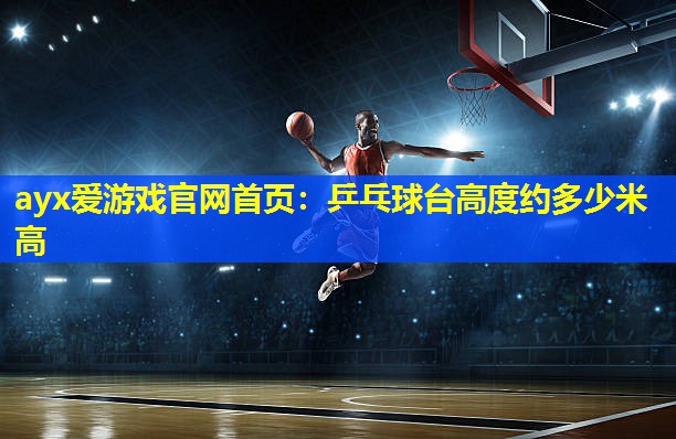 乒乓球台高度约多少米高 乒乓球台高度约多少米高
