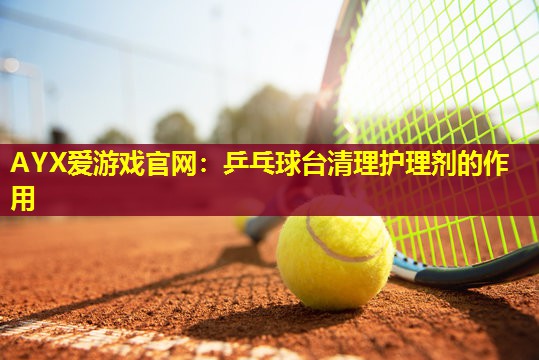 乒乓球台清理护理剂的作用 乒乓球台清理护理剂的作用