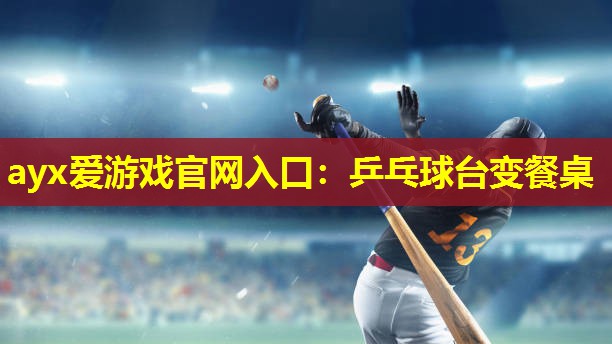 乒乓球台变餐桌 乒乓球台变餐桌
