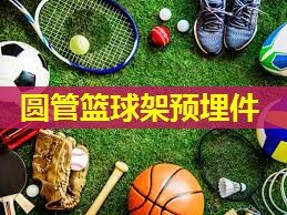 圆管篮球架预埋件 圆管篮球架预埋件