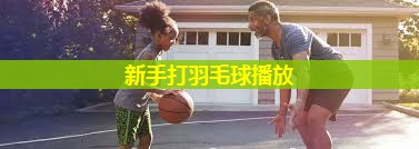 新手打羽毛球播放