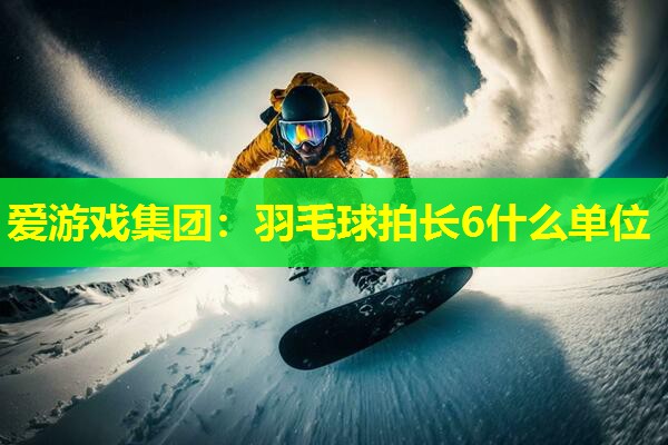 羽毛球拍长6什么单位 羽毛球拍长6什么单位
