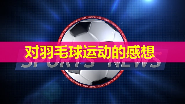 对羽毛球运动的感想 对羽毛球运动的感想