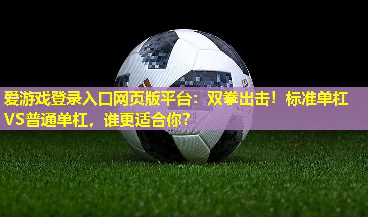 双拳出击!标准单杠VS普通单杠,谁更适合你? 双拳出击!标准单杠VS普通单杠,谁更适合你?