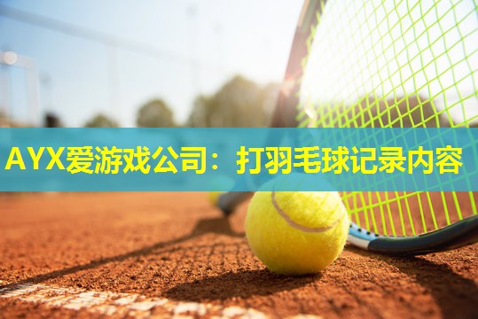 打羽毛球记录内容 打羽毛球记录内容