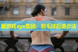 羽毛球后退步法 羽毛球后退步法